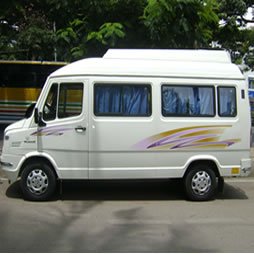 12 seater Tempo Traveller for Madurai group bookings